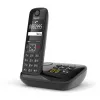 Gigaset AS690A Analog-/DECT-Telefon Anrufer-ID Schwarz
