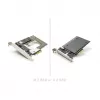 Interne M.2- / U.2-Adapterkarte DELOCK 90854 — PCIe 4.0 (Host: PCIe, Ausgänge: M.2 Key M 110 mm, U.2)