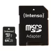 Intenso Performance - Flash-Speicherkarte (microSDXC mit SD-Adapter) - 64GB - UHS-I U1 / Class10 - microSDXC UHS-I (3424490)