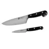 Haushaltsmesser ZWILLING 35645-000-0, Edelstahlklinge, schwarzer Griff, 420 × 95 mm