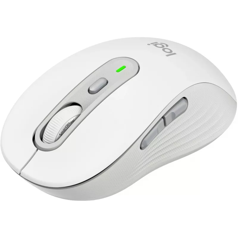 Logitech MK950 Signature Slim Tastatur Maus inklusive Office RF Wireless + Bluetooth QWERTZ Deutsch Graphite Weiß