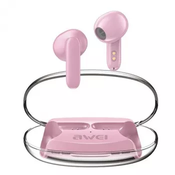 Bluetooth-Kopfhörer Awei T85 ENC TWS Pink