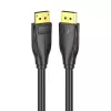 DisplayPort-1.4-Kabel Vention HCCBI, 3 m, 8K@60Hz / 4K@120Hz, 80 Gbit/s, vergoldete Kontakte, schwarz