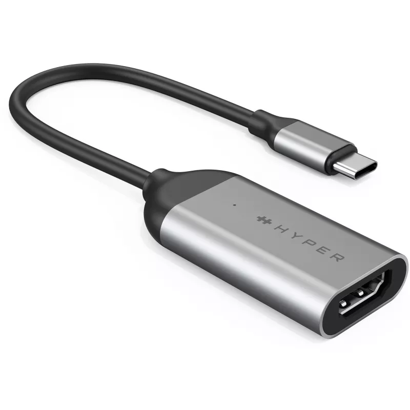 HYPER HD-H8K USB Type-C HDMI Edelstahl