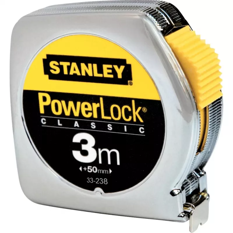 Maßband Stanley 0-33-218 3m Metallic Gelb