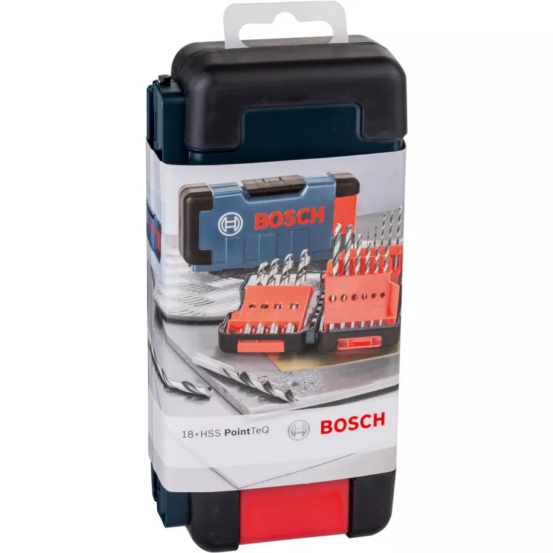 Twist Drill Bit Set Bosch HSS PointTeQ 2608577350