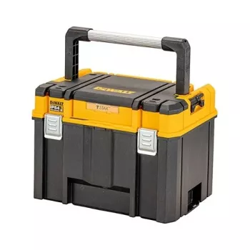 Werkzeugkasten DeWalt DWST83343-1 — Aluminium/Kunststoff, wasserdicht, Klappdeckel, abschließbar, 1 Fach, 440×333×323 mm