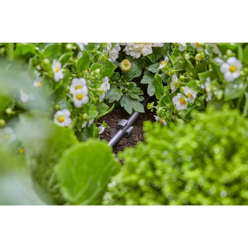Schlauchhalter Gardena 13218-20 Schwarz Bodenplatzierung