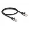 DeLOCK Kabel RJ50 Stecker auf RJ50 Stecker S/FTP 0,5 m schwarz