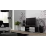 Cama TV-Ständer SOHO 140 schwarz/weiß glänzend