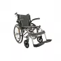 Rollstuhl ANTAR AT52311 — leichter faltbarer Aluminium-Rollstuhl, Sitzbreite 46 cm, max. Benutzergewicht 115 kg
