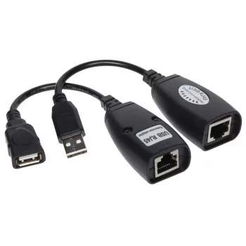 Genway USB-EX-50 Schnittstellen-Hub USB 2.0 Schwarz