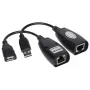 Genway USB-EX-50 Schnittstellen-Hub USB 2.0 Schwarz