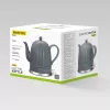 Wasserkocher Maestro MR-077, 1,5 L, 1500 W, Keramikgehäuse, grau