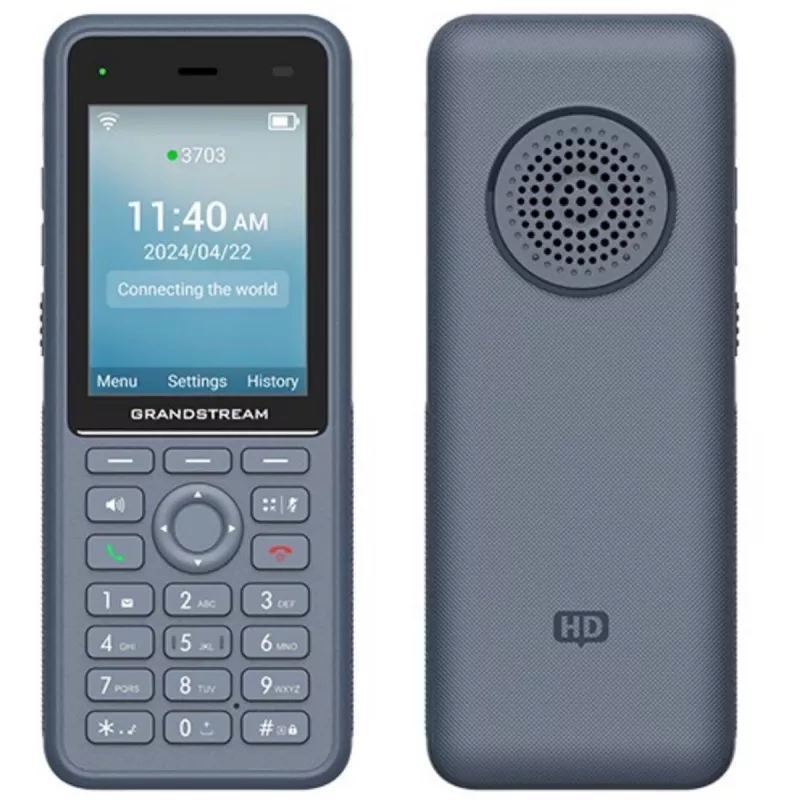 IP-Telefon Grandstream Networks WP836 Blau 3 Leitungen LCD Wi-Fi