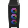 PC-Gehäuse Silentware Core 100 A-RGB Schwarz — Modell CORE100Schwarz, A-RGB-Beleuchtung, Mid-Tower-Formfaktor