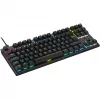 Corsair K60 PRO TKL optisch-mechanische Gaming-Tastatur, OPX-Switches, RGB, Schwarz
