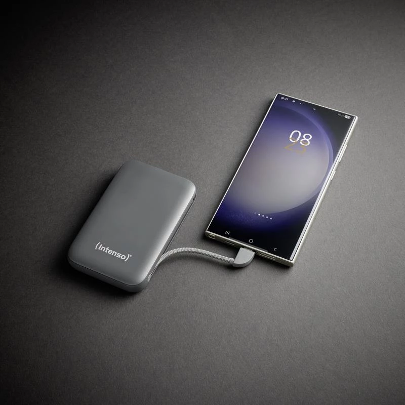 Powerbank USB 10000 mAh/Grau S10000 7333034 Intenso