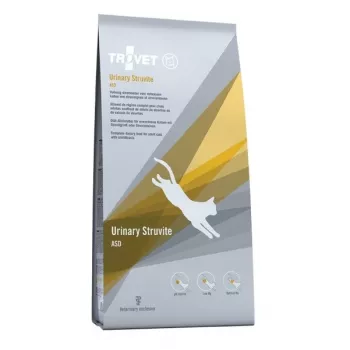 Trockenfutter für Katzen TROVET Urinary Struvite ASD Geflügel 10 kg – Harnwegspflege, Rezeptur mit Geflügel, 32 % Protein, 23 % Fett