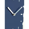 NeXtime Wanduhr 3072bl Thumbs up, 40,5x41,5 cm, Wand, Blau/Silber