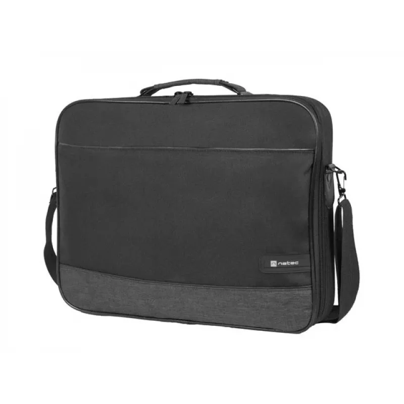 NATEC Impala 2 39,6 cm (15,6) Messenger-Tasche Schwarz, Grau