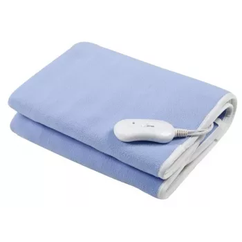 Esperanza EHB001 elektrische Heizdecke, blaues Polar-Fleece