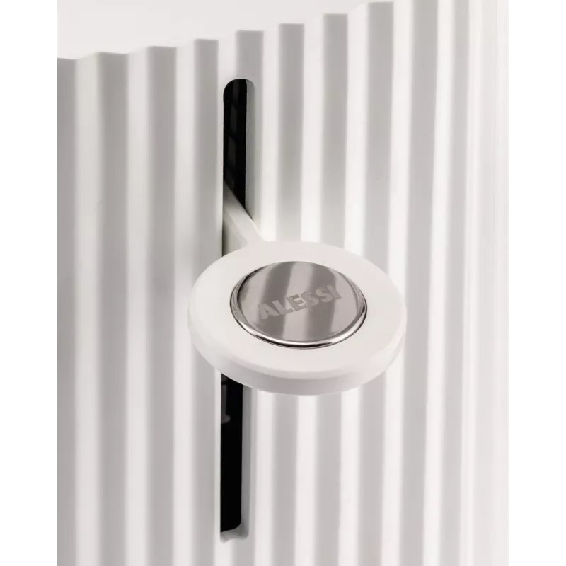 Alessi Toaster Pleated Weiß