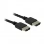 HDMI-Kabel DeLOCK 85216 1,5 m Typ A Stecker-Stecker Schwarz