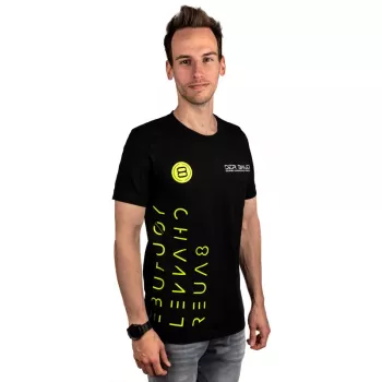T-Shirt der8auer YT-Design Größe S – lässiges Baumwoll-T-Shirt, mit der8auer-Branding