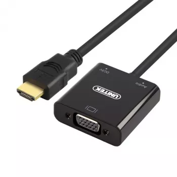 UNITEK Y-6333 Schnittstellenkarten/Adapter 3,5 mm, VGA