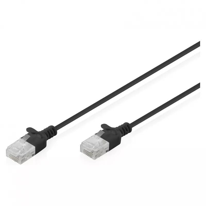 Patchkabel CAT6 U-UTP schlank, DIGITUS DK-1618-020S-B, 2 m, blau