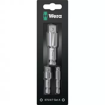 Schraubendreher-Bitsatz Wera 870/4/7 Set A SB