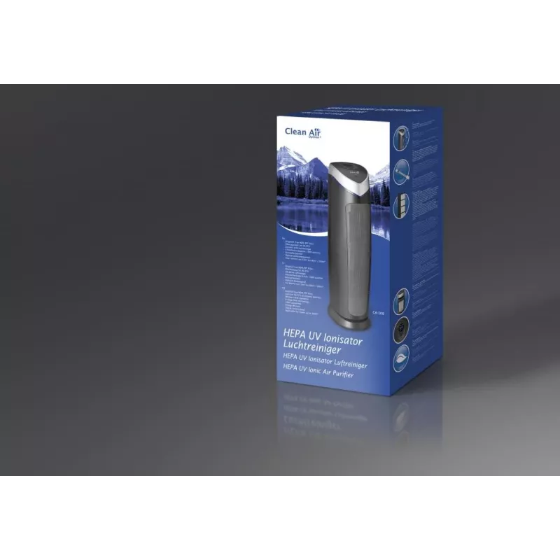 Luftreiniger Clean Air Optima CA-508 60 dB 240 m³/h Grau Silber