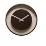 NeXtime Uhr 3046br Wood Loop, Ø30 cm, Wand, Dunkles Holz