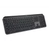 Kabellose Full-Size-Tastatur Logitech Master MX Keys S — Graphite, Bluetooth & 2,4 GHz (Nano), USB-C wiederaufladbar, hintergrundbeleuchtet, QWERTY US International