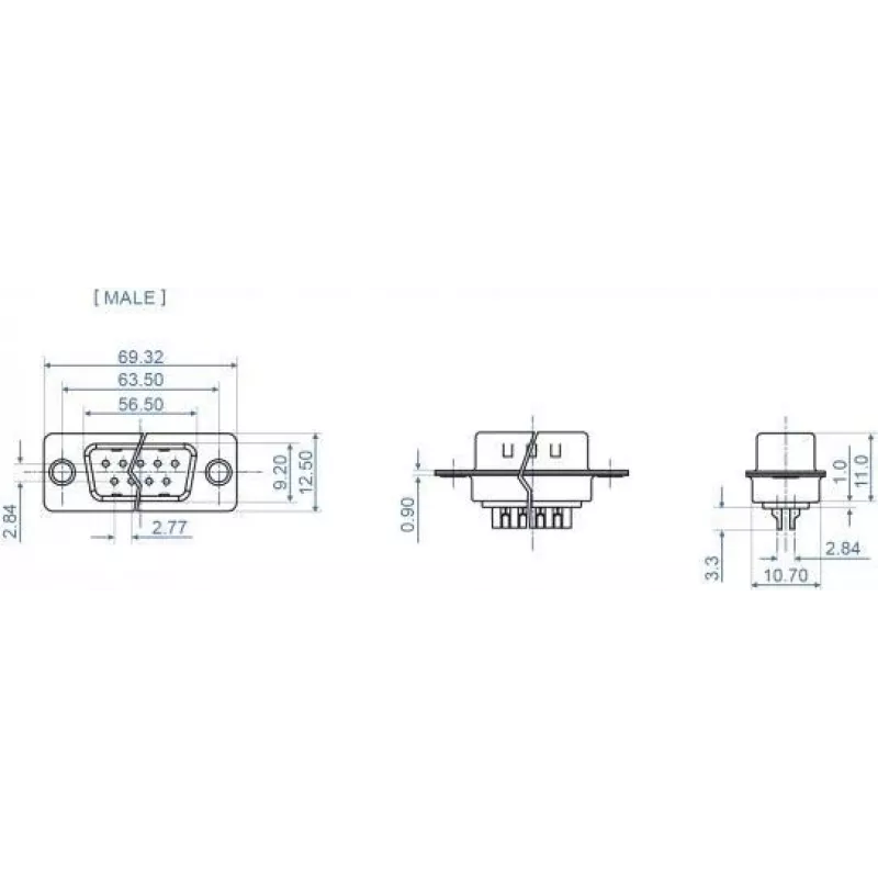 Wire Connector D-Sub 37 Pin DeLOCK 66704