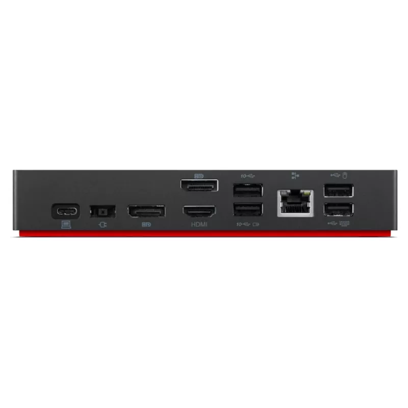 Lenovo ThinkPad Universal USB-C Kabelgebunden USB 3.2 Gen 1 (3.1 Gen 1) Typ-C Schwarz