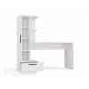 Cosmo Schreibtisch + Regal Set, weiß
