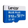 MicroSDXC-Speicherkarte Lexar BLUE PLUS 512 GB, UHS‑I, Lesen 170 MB/s, U3/V30