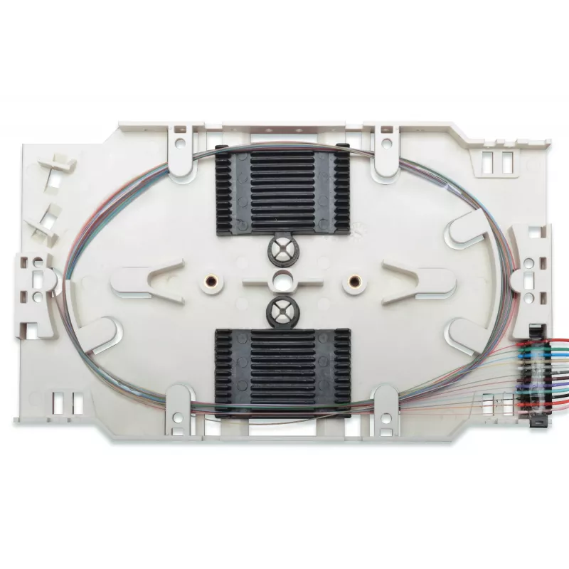 Spleißkassette Digitus A-96522-02-UPC-4 mit 12 Pigtails SC OM4