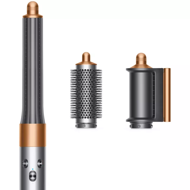 Multistyler Dyson Airwrap Origin Warm Copper Nickel — Multistyler, 1300 W, 3 Hitze-/Geschwindigkeitsstufen, 360°-Basis, 2,675 m Kabel