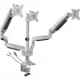 ICY BOX IB-MS505-TI 81,3 cm (32 Zoll) Schreibtisch Schwarz, Silber