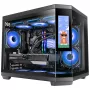 Mars Gaming MC3TCORELCDM Computergehäuse Mini Tower Schwarz