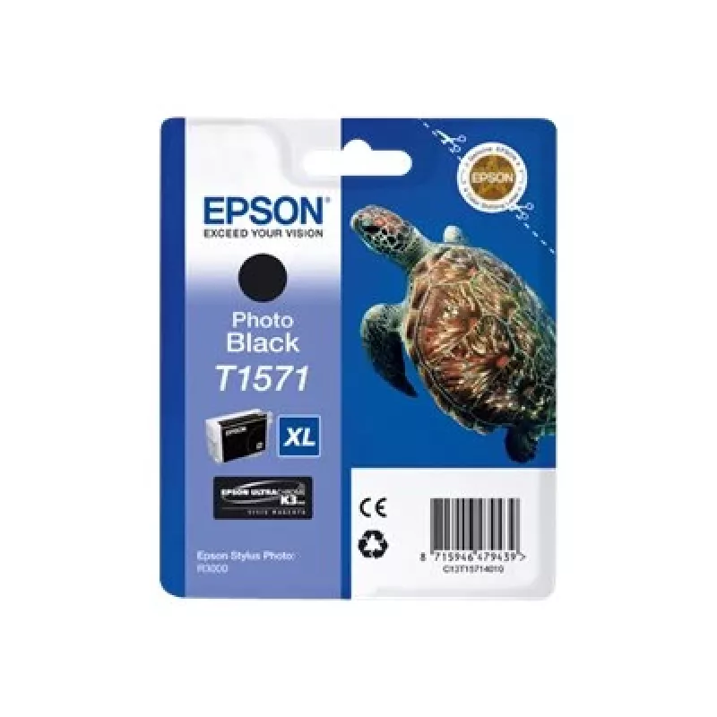 Tintenpatrone Epson T1571 Photo Schwarz