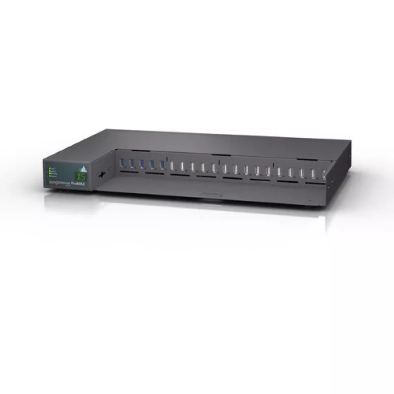 Printserver SEH dongleserver ProMAX Ethernet LAN Schwarz Blau
