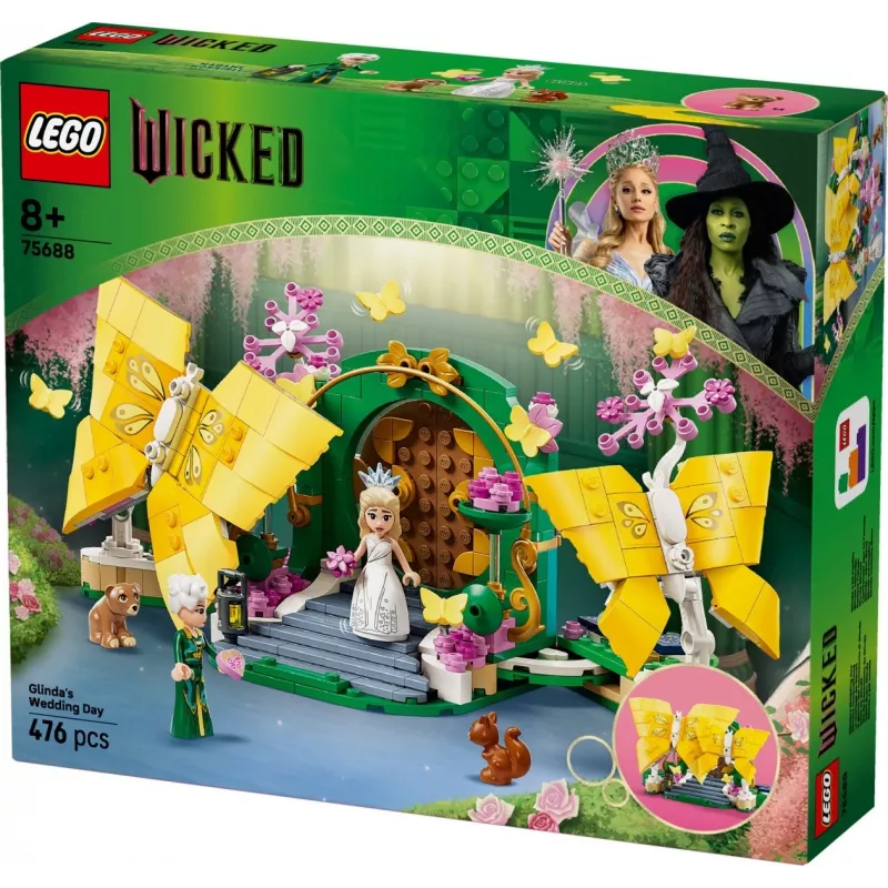 LEGO Bauset Wicked 75688 Glindans Hochzeitstag — thematisches Set, Modell 75688