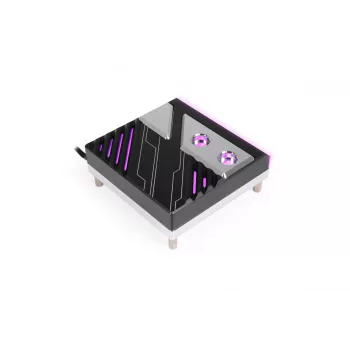 Coldplate Alphacool 13851 Acrylic Transparent 88x88x32.3mm