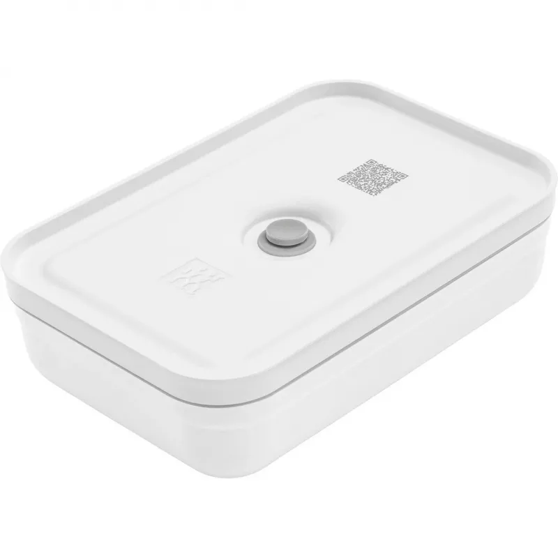 Lunchcontainer ZWILLING FRESH & SAVE 1 l, Kunststoff mit Silikondichtung, grau/weiß