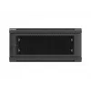 Wandmontierter 19-Zoll-4U-LANBERG-Installationsschrank 600x600 mm, schwarz