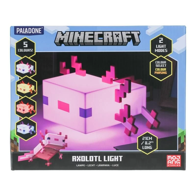 Paladone Minecraft Axolotl-Licht